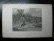 1830 Antique Print Original Engraving Hunting THROWING THE LASSO Turner - Prints & Engravings