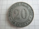 Germany 20 Pfennig 1888 A - 20 Pfennig