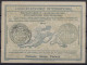 FINLAND FINLANDE 1919  Ro4  60p  First International Reply Coupon Reponse Antwortschein IRC IAS  HELSINGFORS 03.12.1919 - Postal Stationery