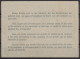 FINLAND FINLANDE 1919  Ro4  60p  First International Reply Coupon Reponse Antwortschein IRC IAS  HELSINGFORS 03.12.1919 - Postwaardestukken