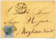 1874 LETTERA CON ANNULLO NUMERALE A PUNTI VENEZIA +  MOGLIANO VENETO - Storia Postale