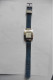 Montre Femme Réversible Steltman Métal Argenté Tissu Jean Bleu Et Cuir Blanc - Orologi Moderni