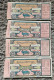 Iran Persian Shah Pahlavi  Rare 4x  Ticket  Of National Donation 1969   بلیط کمیاب  بخت آزمایی, چهار اعانه ملی 1348 - Billets De Loterie