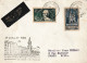 FRANCE - LETTRE PAR AVION LYON PARIS 1938 CACHET ARRIVEE AEROPORT DU BOURGET - Lettres & Documents