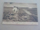 CPSM -  AU PLUS RAPIDE - CHEVAUX - PEINTURE DE ROUFFET - LE CHEMIN DE LA GLOIRE -  VOYAGEE TIMBREE 1905 - FORMAT CPA - Paarden