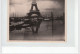 PARIS - Inondations 1910 - Carte Photo (tour Eiffel) - Très Bon état - De Overstroming Van 1910