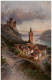 Burg Maus - Künstlerkarte - St. Goar