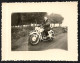 PHOTO Photographie Amateur - Homme Sur Moto Immatriculée - Automobile