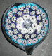 Rare Presse-papier Vintage En Forme De Coeur Millefiori Verre Cristal Murano - Glass & Crystal