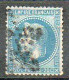 France N° 29A Et 29B Napoléon III 20 C Bleu - 1863-1870 Napoleon III Gelauwerd