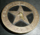 Rare écusson En Bronze émaillé, Médaille 4e Régiment Etranger C.I.S. CIS Antilope - Armée De Terre