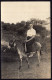 Postcard - 1949 - Woman Riding A Donkey - Frauen