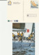 2 Cartes Le Maxi Yacht De La Poste - 1993 - Yet T N° 2831CP1 Et 2831CP2  Et Enveloppe Course Autour Du Monde En équipage - Standard Postcards & Stamped On Demand (before 1995)