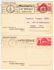 Villers-Bretonneux / Lot 2 Cartes / Inauguration Du Monument Australien / 22 Juillet 1938 - Cartoline Postali E Su Commissione Privata TSC (ante 1995)