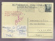 Entier Postal 20 Lire Voyagé En Avril 1953 (GF3945) - Entero Postal