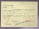 Entier Postal 20 Lire Voyagé En Avril 1953 (GF3945) - Postwaardestukken