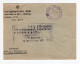 1949. YUGOSLAVIA,SERBIA,OFFICIALS,BELGRADE FNRJ NATIONAL BANK CANCELLATION AND HEADED COVER - Servizio