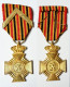 Médaille-BE-401-I-A-V3_1ere Classe_ruban Ancienneté_post 1952_et Ruban De Rappel_21-15 - Belgien
