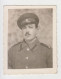 Ww2 Young Man, Bulgaria Bulgarian Military Soldier With Uniform, Portrait, Vintage Origg Photo 6.1x8.1cm. (24516) - Krieg, Militär