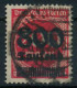 DEUTSCHES REICH 1923 HOCHINFLA Nr 303A Gestempelt Gepr. X899196 - Oblitérés