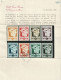1943 - Posta Aerea Fasci Sammarinesi Non Emessa Serie Completa Intera Rarità Certificata - Sassone S.505 - Unused Stamps
