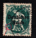 Bayern #126 Plattenfehler Plate Flaw Germany State Deffective Overprint Variety Error - Nuovi