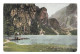 Pragser Wildsee Lake Dock Boat Italy Alps Tyrol Wurthle & Sohn Postcard - Autres & Non Classés