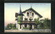 AK Oberammergau, Villa Daheim, Wohnhaus Des Christus-Darstellers Anton Lang  - Oberammergau
