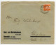 Germany 1933 Cover W/ Letter & Invoices; Riemsloh (Kr. Melle) - Spar-und Darlehnskasse;12pf. President Hindenburg - Cartas & Documentos