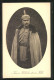AK Kaiser Wilhelm II. Im Uniformmantel Mit Pickelhaube  - Familias Reales