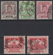 Iraq - Postal Tax - Set Of 5 - Aid For Palestine - Mi 6~9A & 9C - 1949 - Iraq