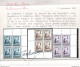 Delcampe - 1932 SAN MARINO N° 159/163 SPLENDIDE QUARTINE MNH** Certificati Diena/Bolaffi - Andere & Zonder Classificatie