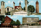 73862910 Grossgartach Kirche Strassenpartie Aussichtsturm Schule Grossgartach - Sonstige & Ohne Zuordnung