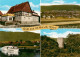 73862798 Hemeln Gasthaus Pension Zur Krone Panorama Burgruine Weser Fahrgastschi - Hannoversch Münden