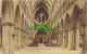 R592002 Wells Cathedral. Nave East. T. W. Phillips. No. 1058A. Friths Series - Monde