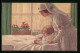 AK Schweizer Bundesfeier 1921, Ganzsache, Krankenschwester Vom Roten Kreuz  - Ganzsachen