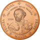 Malte, 5 Euro Cent, Fantasy Euro Patterns, Essai-Trial, 2004, Cuivre Plaqué - Pruebas Privadas