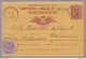 1889 Regno Di Italia, N. 47 60 Cent. Violetto Isolato Su Cartolina Vaglia RARA - Altri & Non Classificati