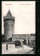 AK Tangermünde, Burgtor Mit Gefängnisturm  - Tangermünde