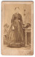 Fotografie L. Bruno Blücher, Altenburg, Markt 241, Portrait Junge Frau Im Prachtvollen Kleid  - Personnes Anonymes