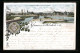 Lithographie Frankfurt-Höchst, Panorama  - Frankfurt A. Main
