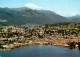 12900155 Lugano TI Fliegeraufnahme Mit Lago Lugano - Other & Unclassified