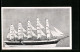AK Modell Des Segelschiffes Preussen  - Sailing Vessels