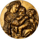 France, Médaille, Mère Et Enfants, Bronze Florentin, MDP, SUP - Sonstige & Ohne Zuordnung