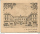 AS / Carte De Visite PUBLICITAIRE FEUILLET FONTAINEBLEAU Laigle Noir HOTEL CH.LEZIER - Visitekaartjes