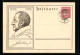 AK Profilbild Goethes, Ganzsache  - Postkarten