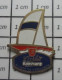 3017 Pin's Pins / Beau Et Rare : SPORTS / VOILE VOILIER ROTHMANS OLIVIER DE KERSAUZON BATEAU - Vela