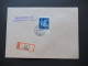 Böhmen Und Mähren 1944 Mi.Nr.135 Unterrandstück EF FDC Stempel Vom Ersttag 15.3.1944 Einschreiben Prag 32 - Covers & Documents