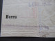 Österreich 1918 Nr.222 EF Auf Briefstück Violetter Stempel Lenesice / Frachtbrief ? Inhalt / Wirkliches Rohgewicht - Covers & Documents