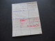 Österreich 1918 Nr.222 EF Auf Briefstück Violetter Stempel Lenesice / Frachtbrief ? Inhalt / Wirkliches Rohgewicht - Brieven En Documenten